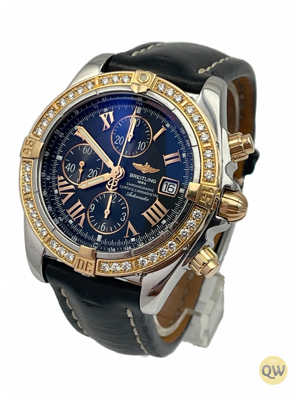 Breitling Chronomat Gold and Diamonds 