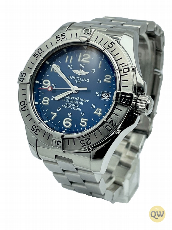 Breitling SuperOcean Blue Sunray