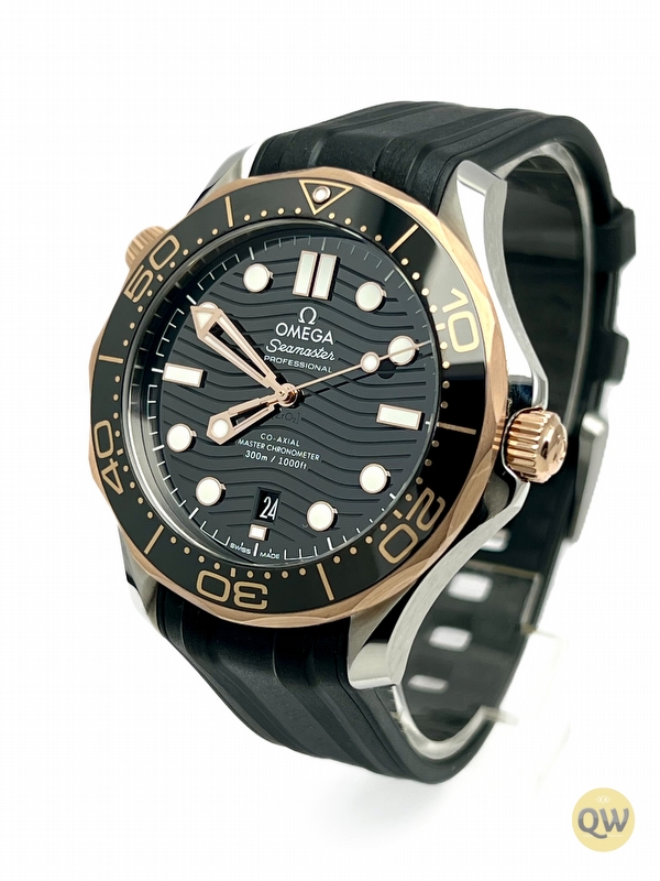 Omega Seamaster Diver 300M Steel and Sedna Gold