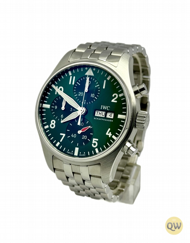 IWC PILOT’S WATCH CHRONOGRAPH 41 GREEN