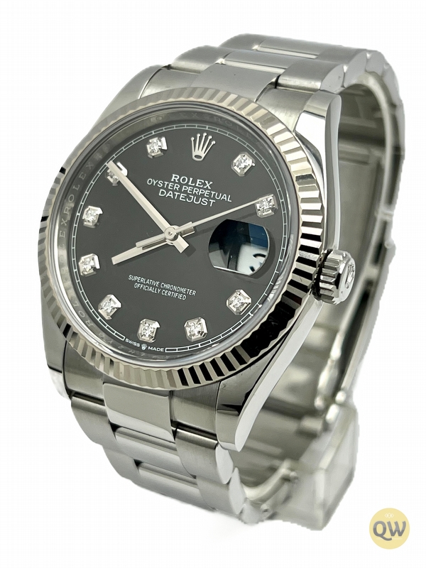 Rolex Datejust 36 Black Diamond Dial