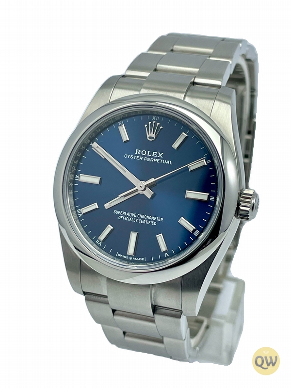 Rolex Oyster Perpetual 34 Blue