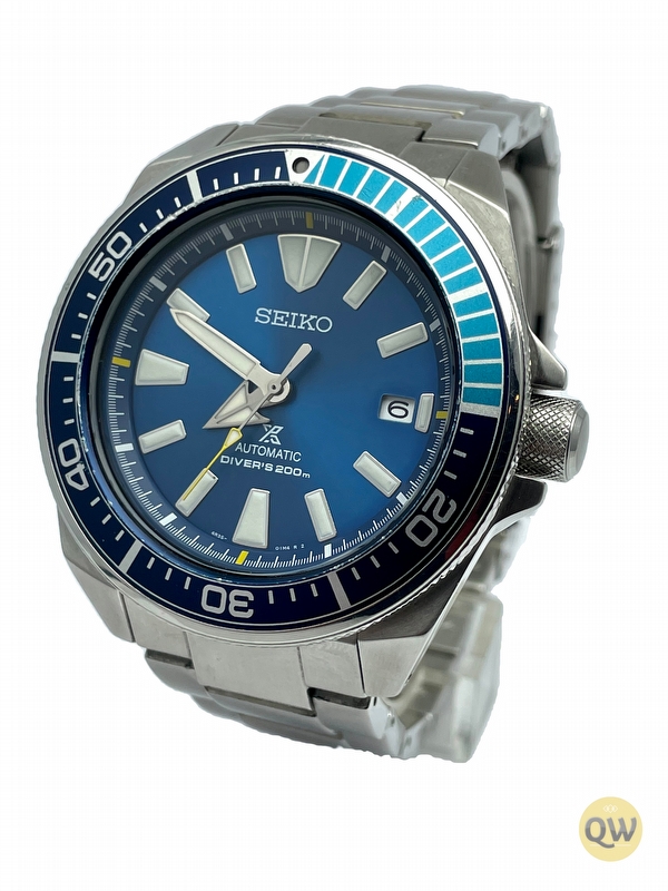 Seiko Samurai Blue Lagoon Limited Edition 6000pcs