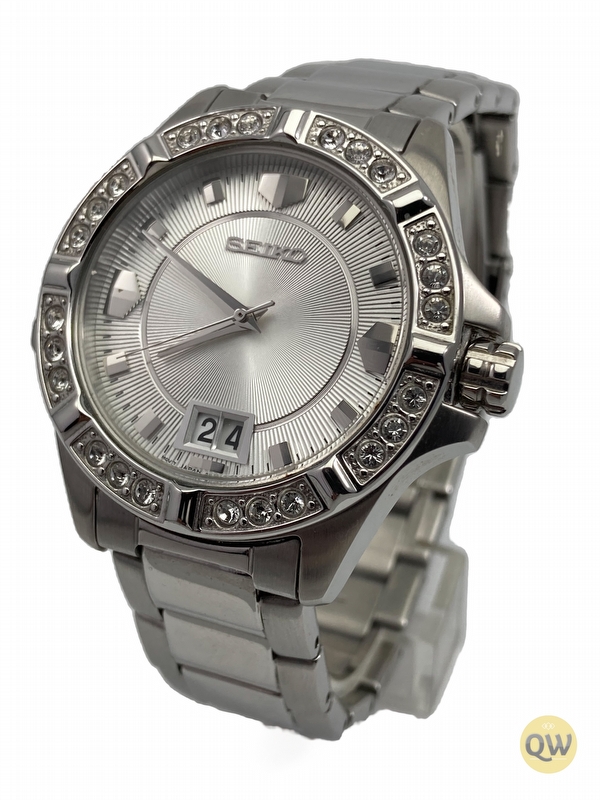 Seiko Lady Date Swarovski Crystals 