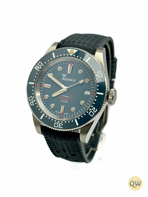 Squale 1545 Gray Rubber