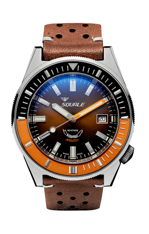 Squale Matic Chocolate Leather 