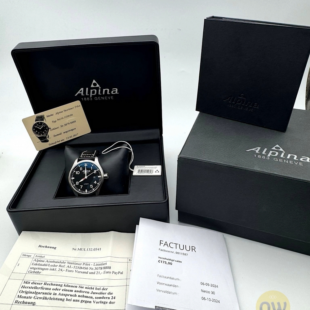 Alpina Startimer Pilot Automatic Limited Edition 3078/8888