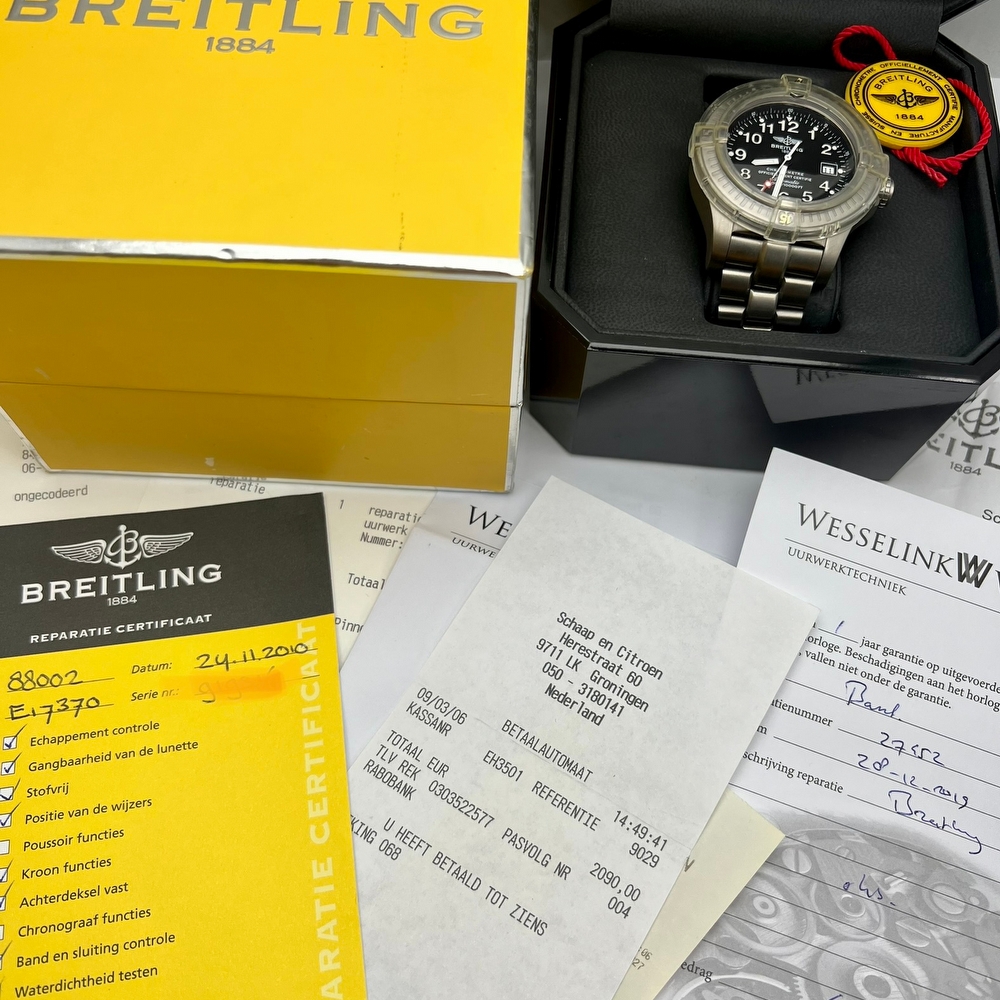 Breitling Avenger Seawolf Titanium