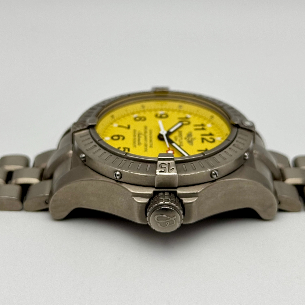 Breitling Avenger Seawolf Titanium Yellow 3000m Diver