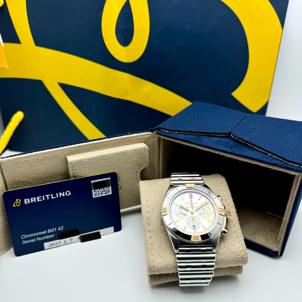 Breitling Chronomat B01 Steel/Gold