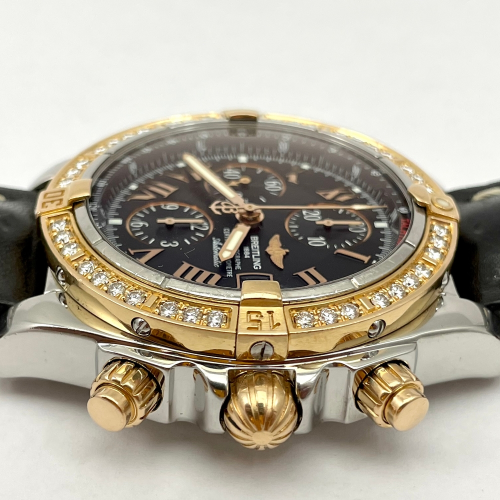 Breitling Chronomat Gold and Diamonds 