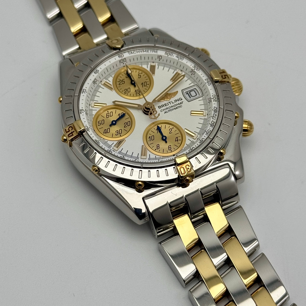 Breitling Chronomat Steel and Gold