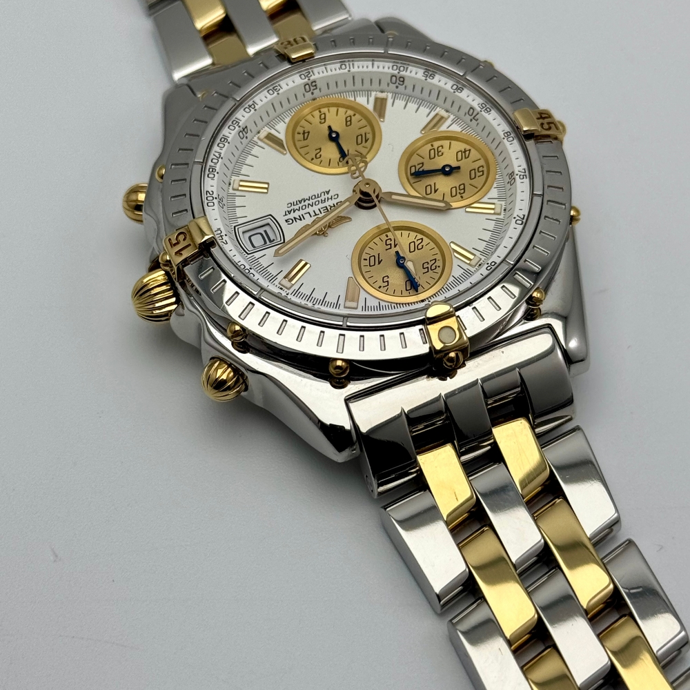 Breitling Chronomat Steel and Gold