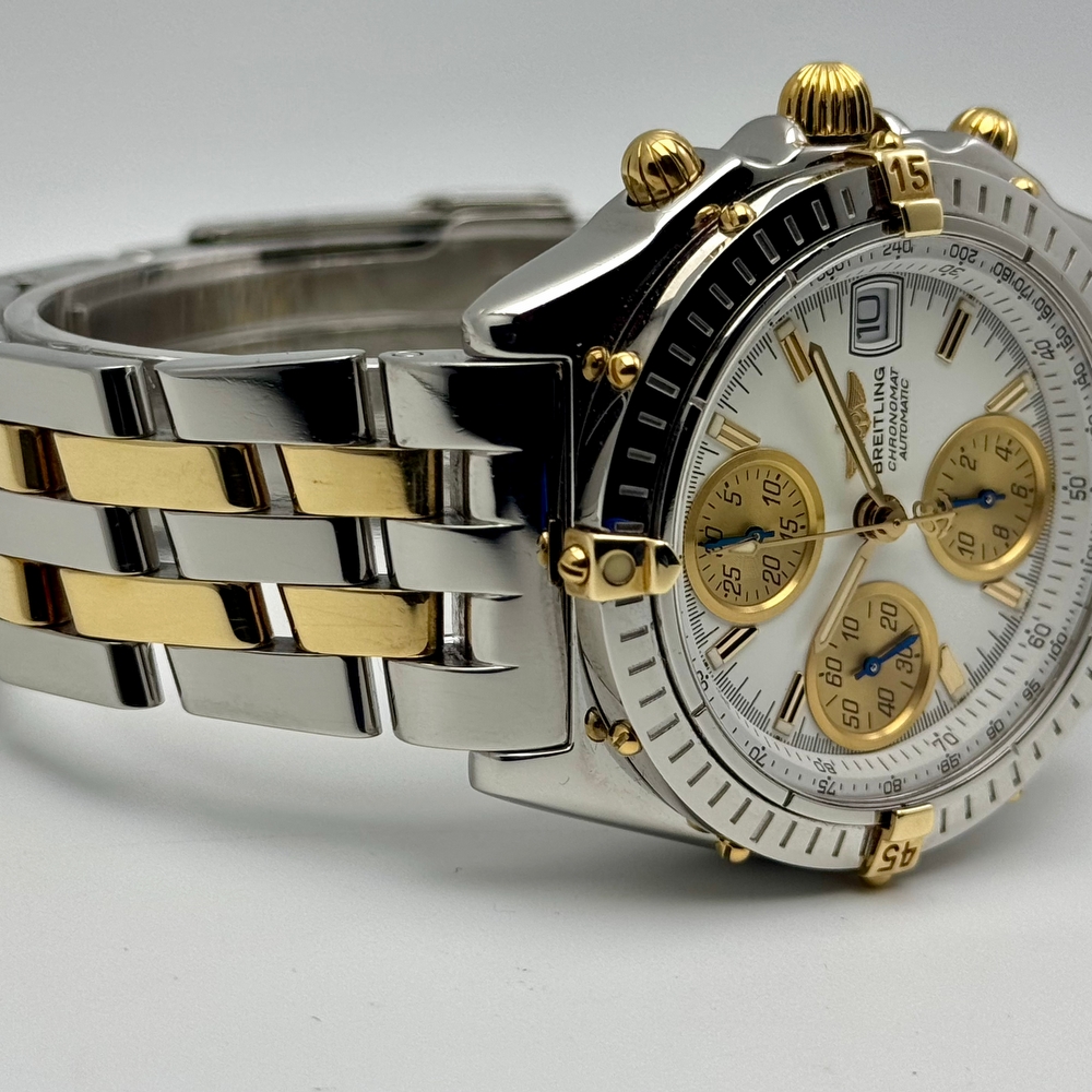 Breitling Chronomat Steel and Gold