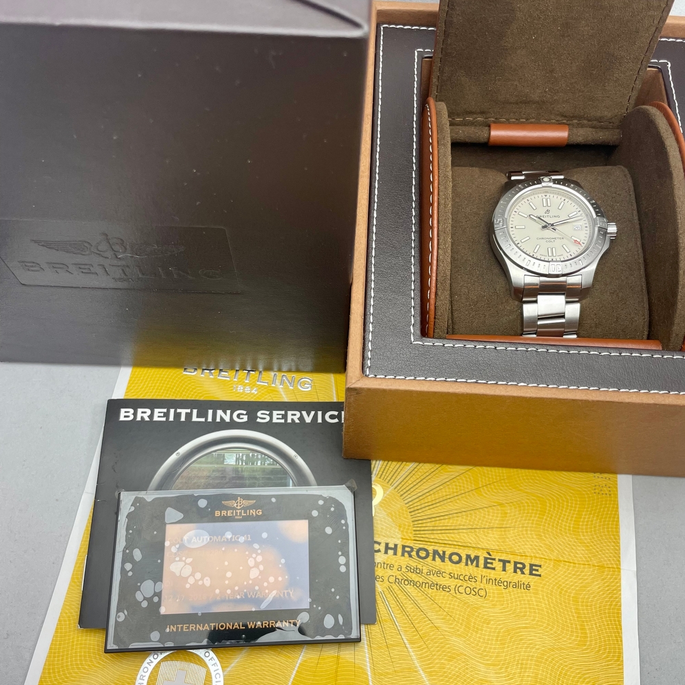 Breitling Colt Automatic 41 Silver