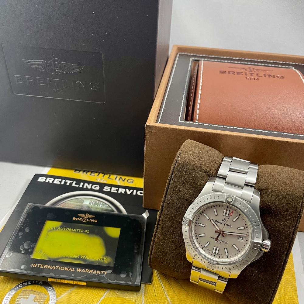 Breitling Colt Automatic 41 Silver