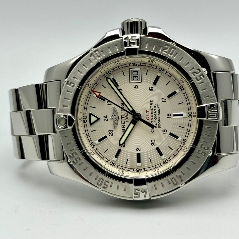 Breitling Colt Automatic Silver Dial