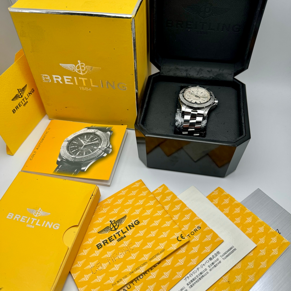 Breitling Colt Automatic Silver Dial