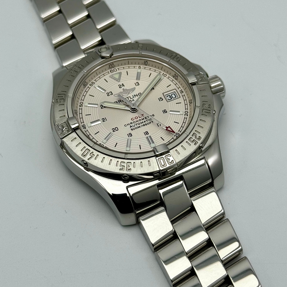 Breitling Colt Automatic Silver Dial