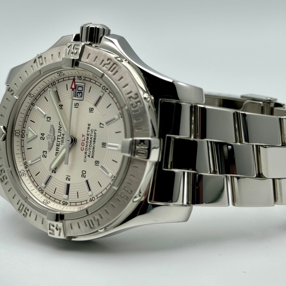 Breitling Colt Automatic Silver Dial