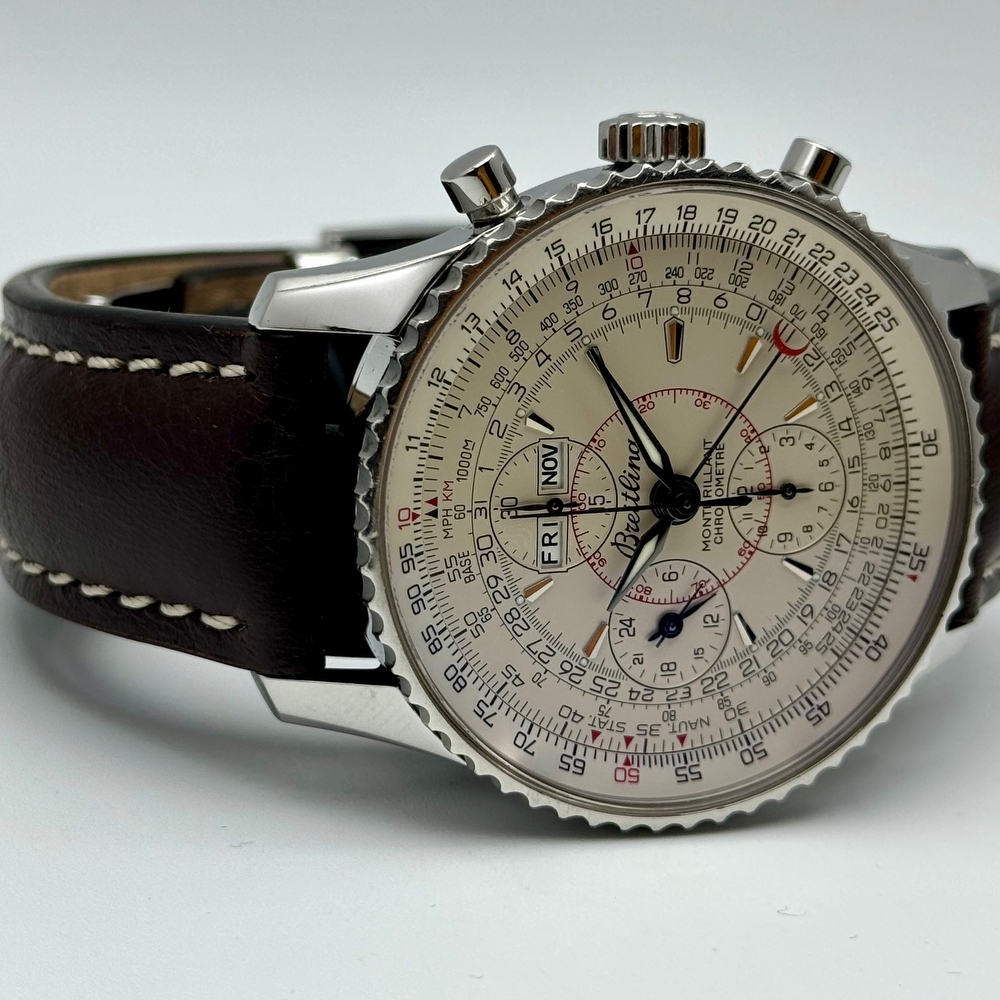 Breitling Navitimer Montbrillant Datora White 