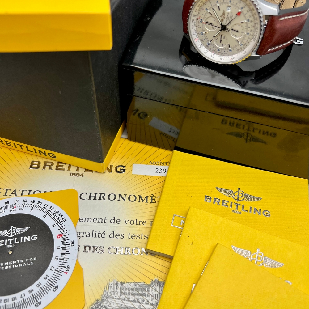 Breitling Navitimer World GMT