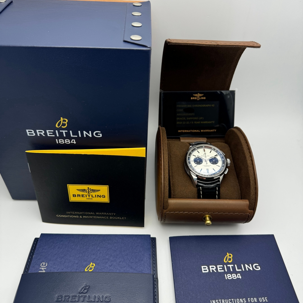 Breitling Premier Chronograph B01 Panda