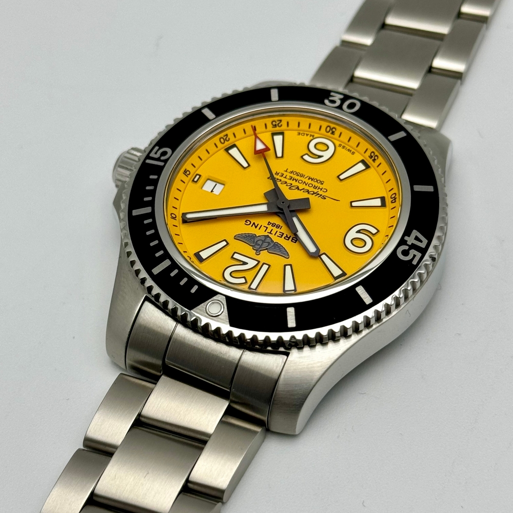 Breitling Superocean 42 Yellow 