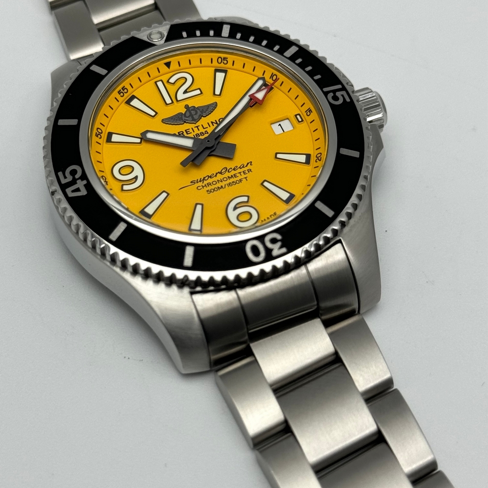 Breitling Superocean 42 Yellow 