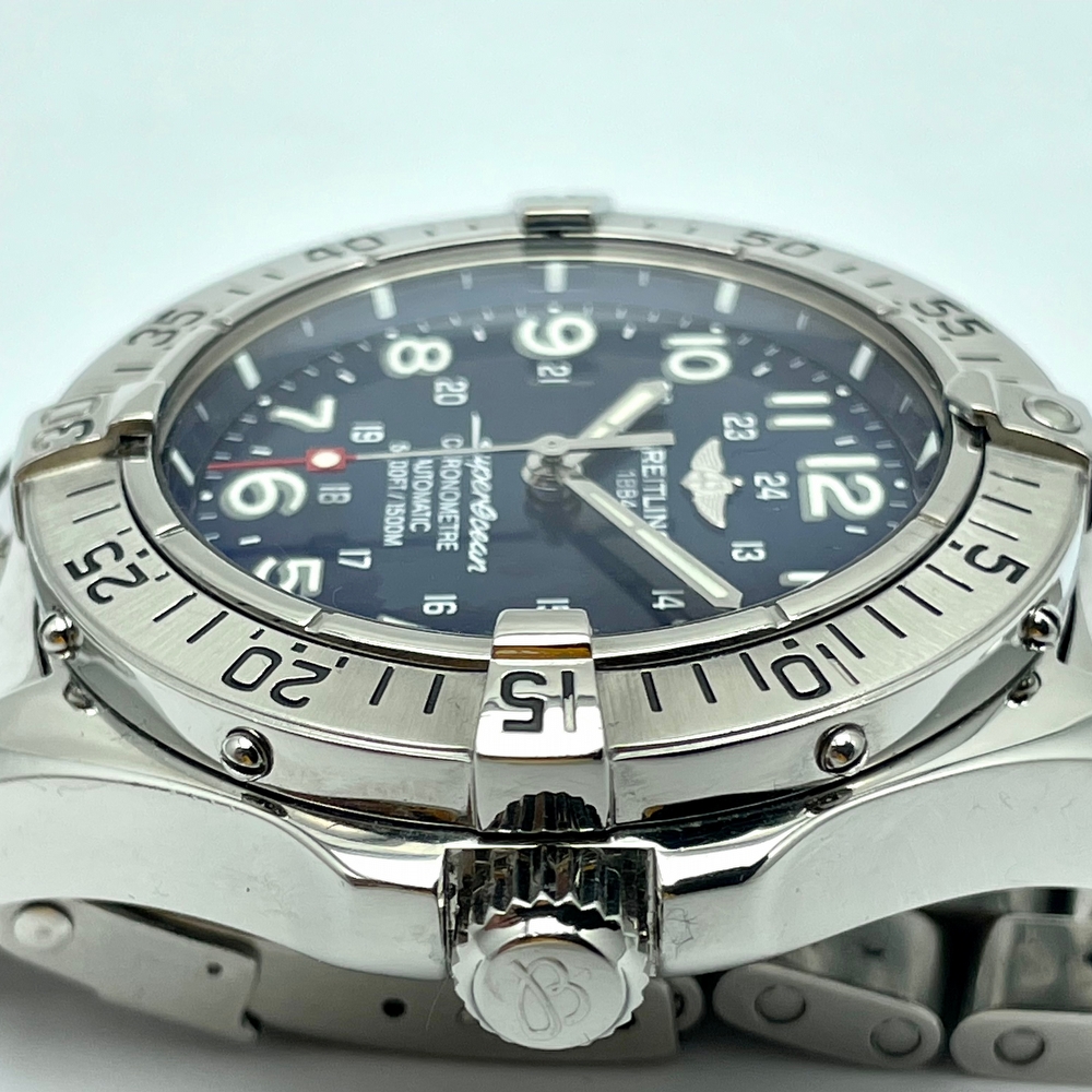 Breitling SuperOcean Blue Sunray