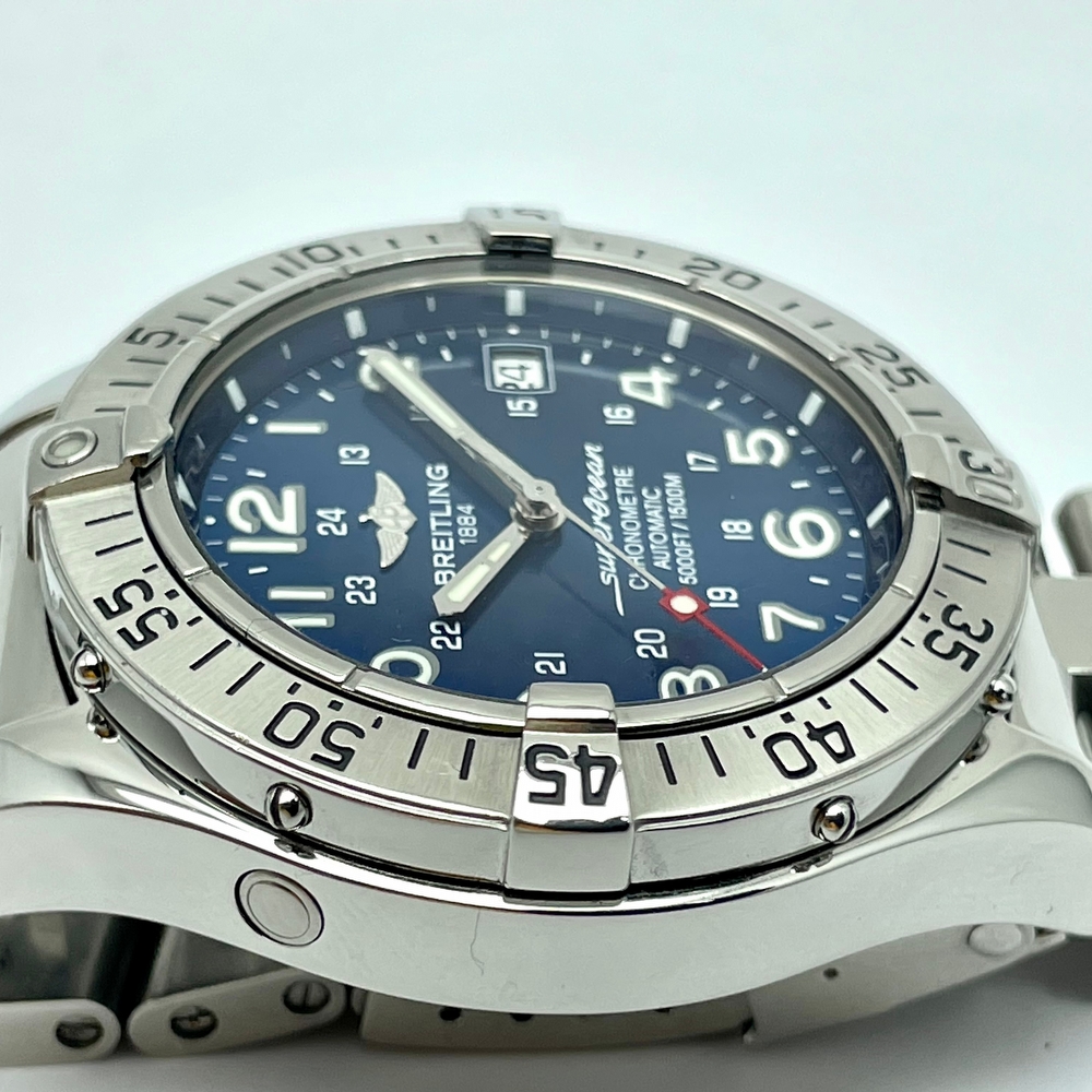 Breitling SuperOcean Blue Sunray