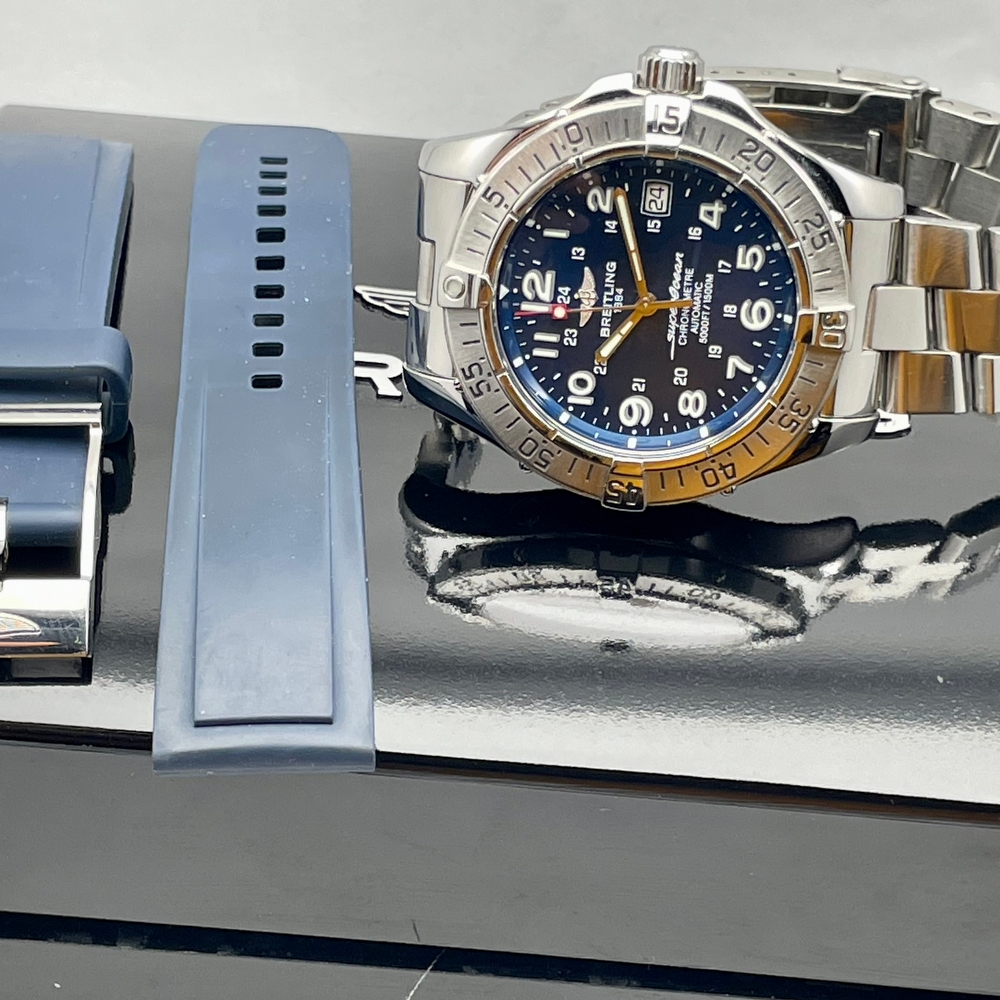 Breitling SuperOcean Blue Sunray