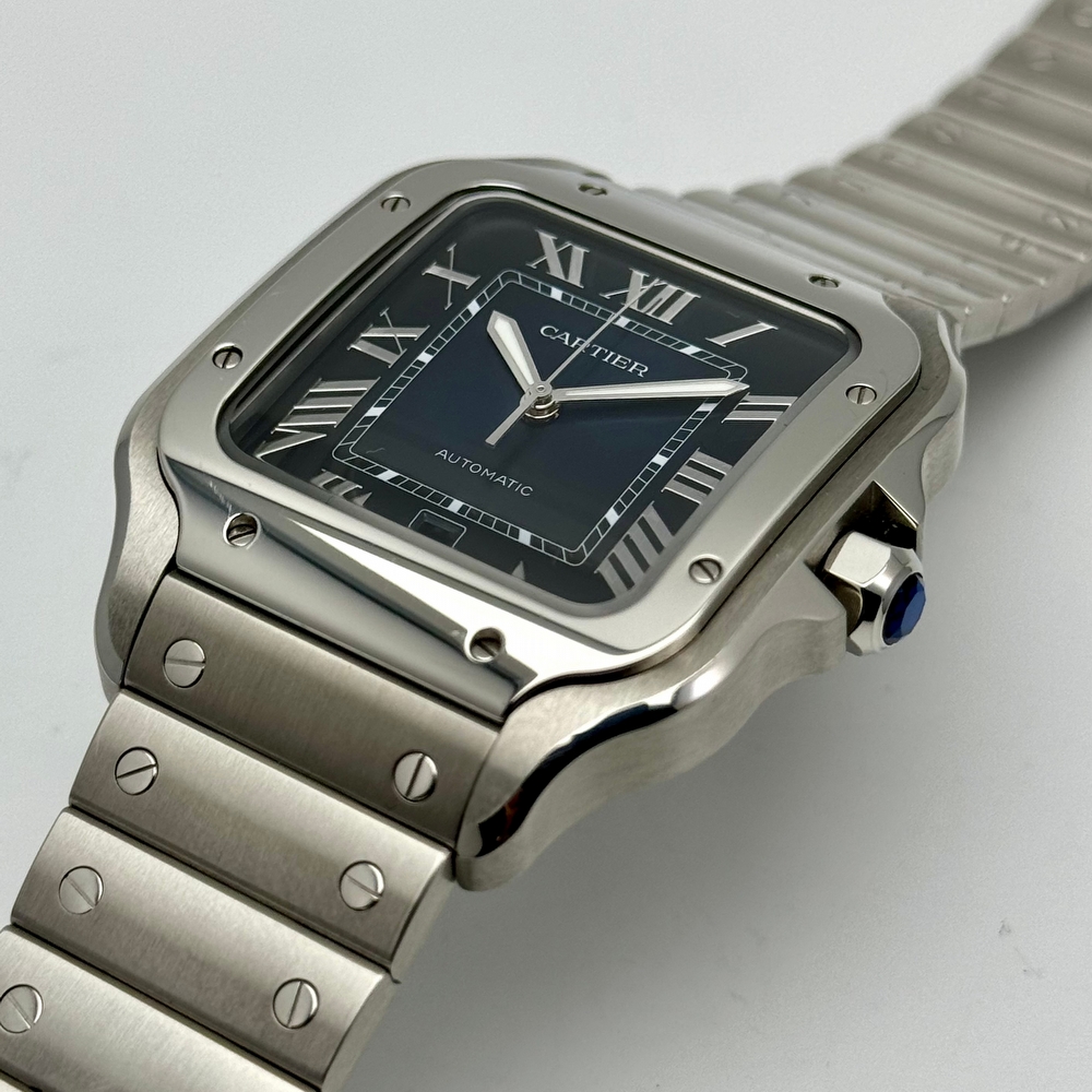 Cartier Santos Large Blue