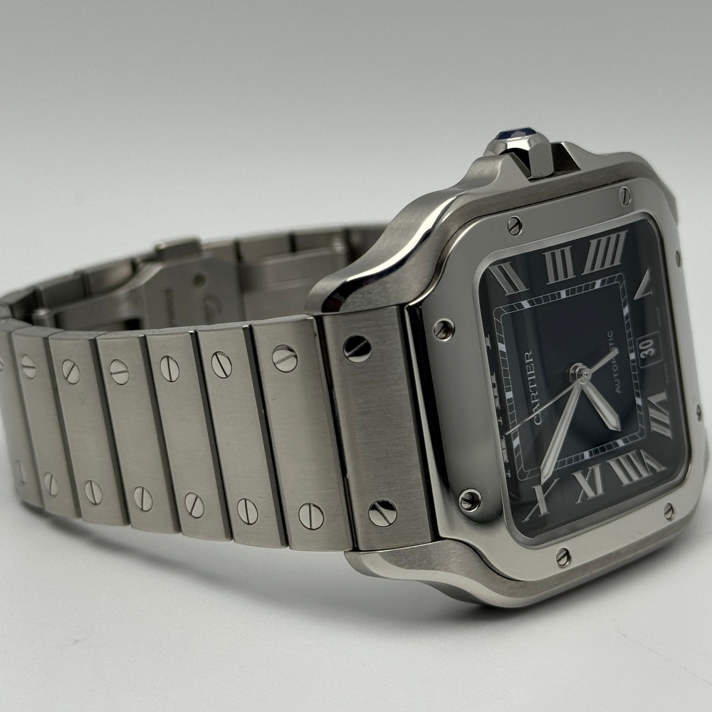 Cartier Santos Large Blue