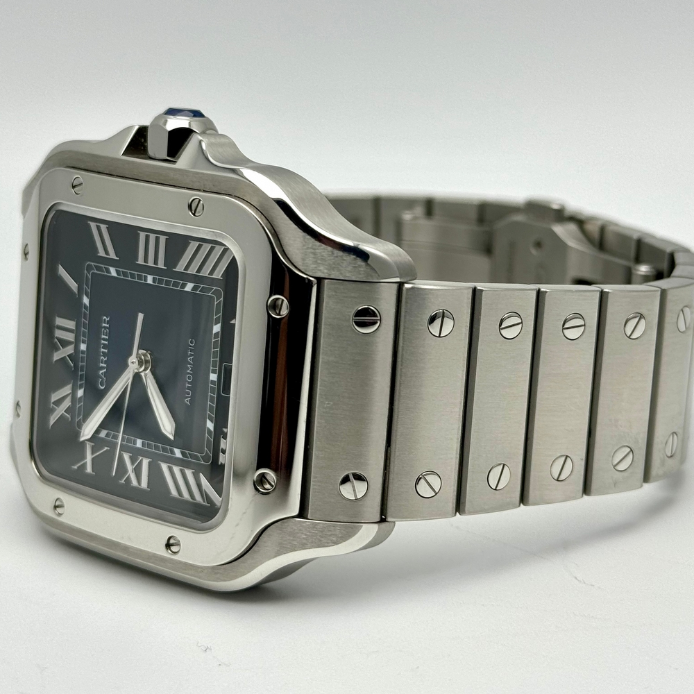 Cartier Santos Large Blue