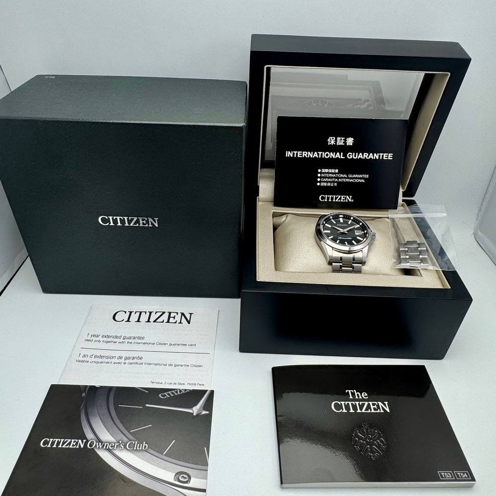 Citizen Chronomaster Washi Black