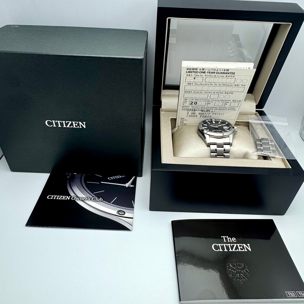 Citizen Chronomaster Washi Black