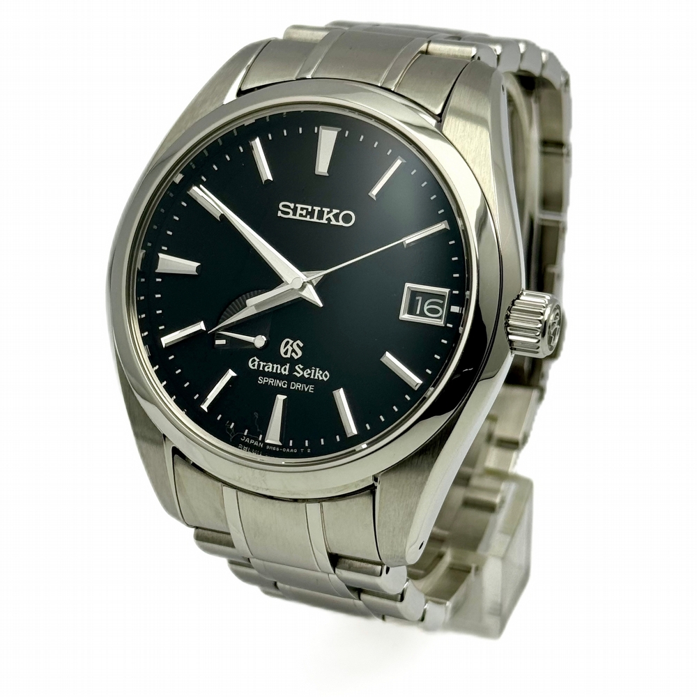 Grand Seiko Springdrive Black Dial