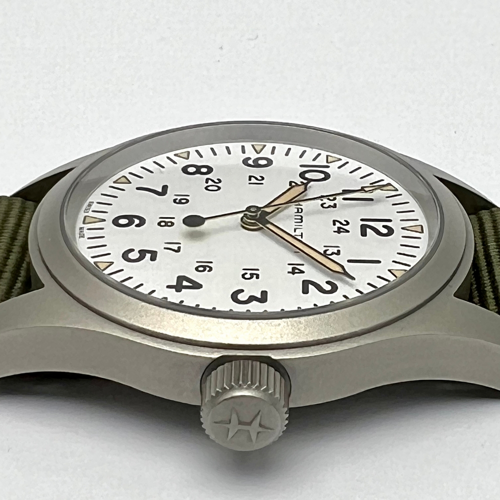 Hamilton Khaki Field Mechanical White