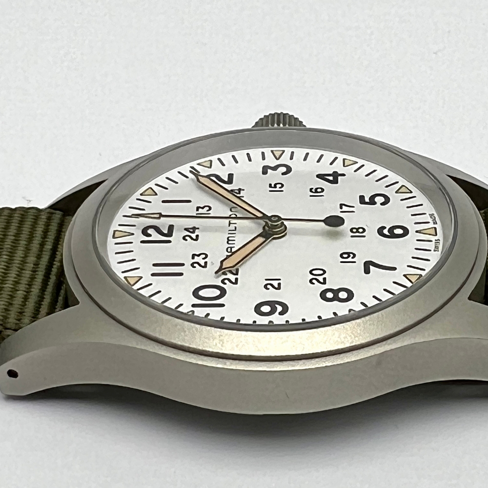 Hamilton Khaki Field Mechanical White