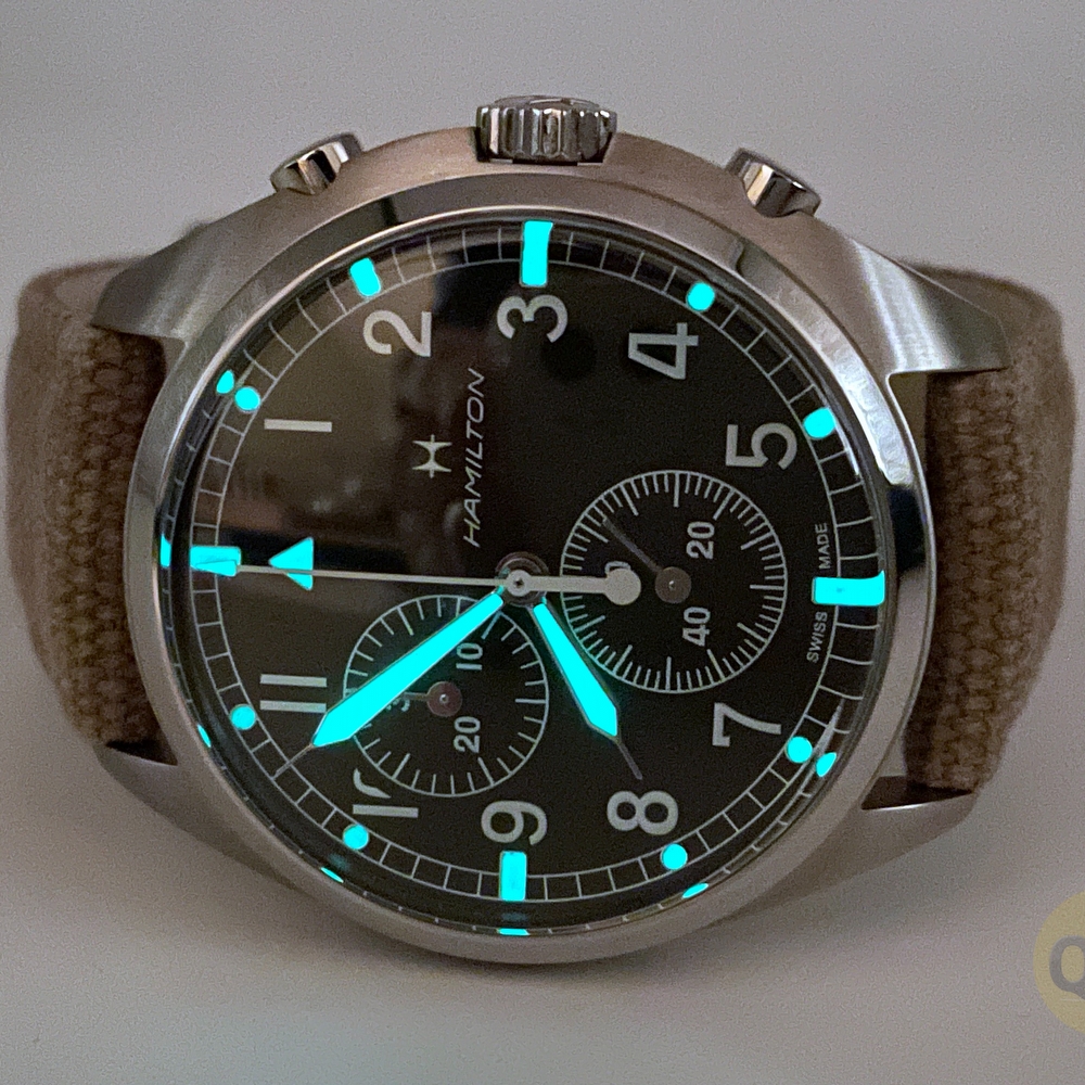 Hamilton Khaki Pilot Pioneer Chrono 