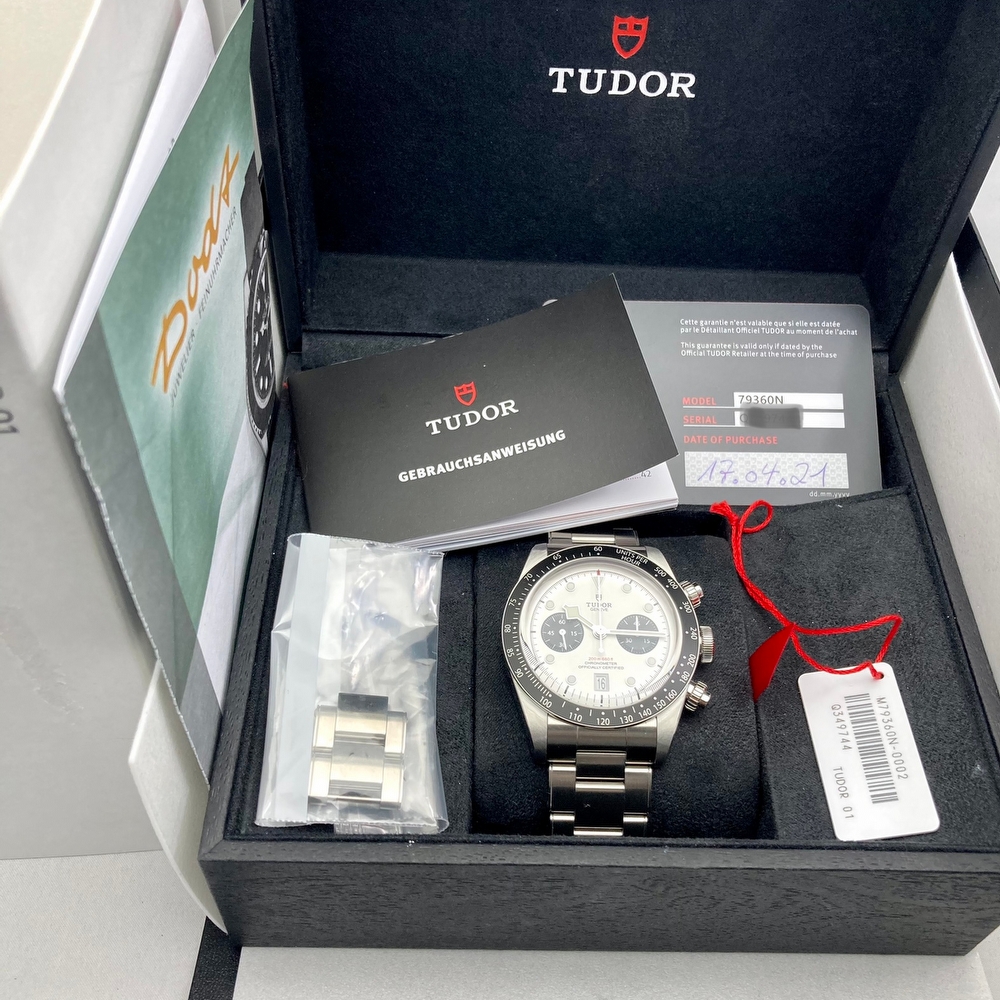 Tudor Black Bay Chrono 41 White 