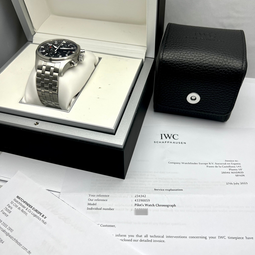 IWC PILOTS WATCH CHRONOGRAPH