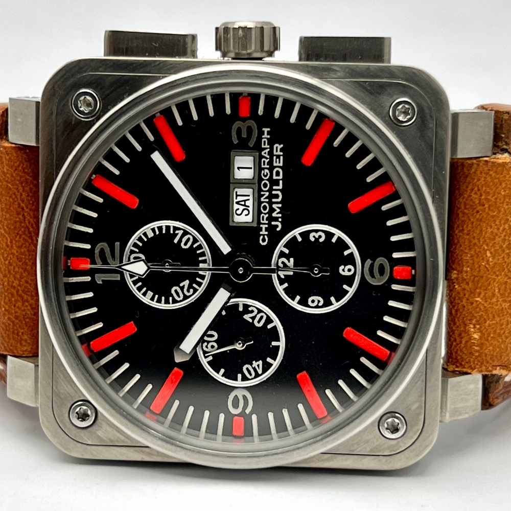 J Mulder Titanium Chronograph