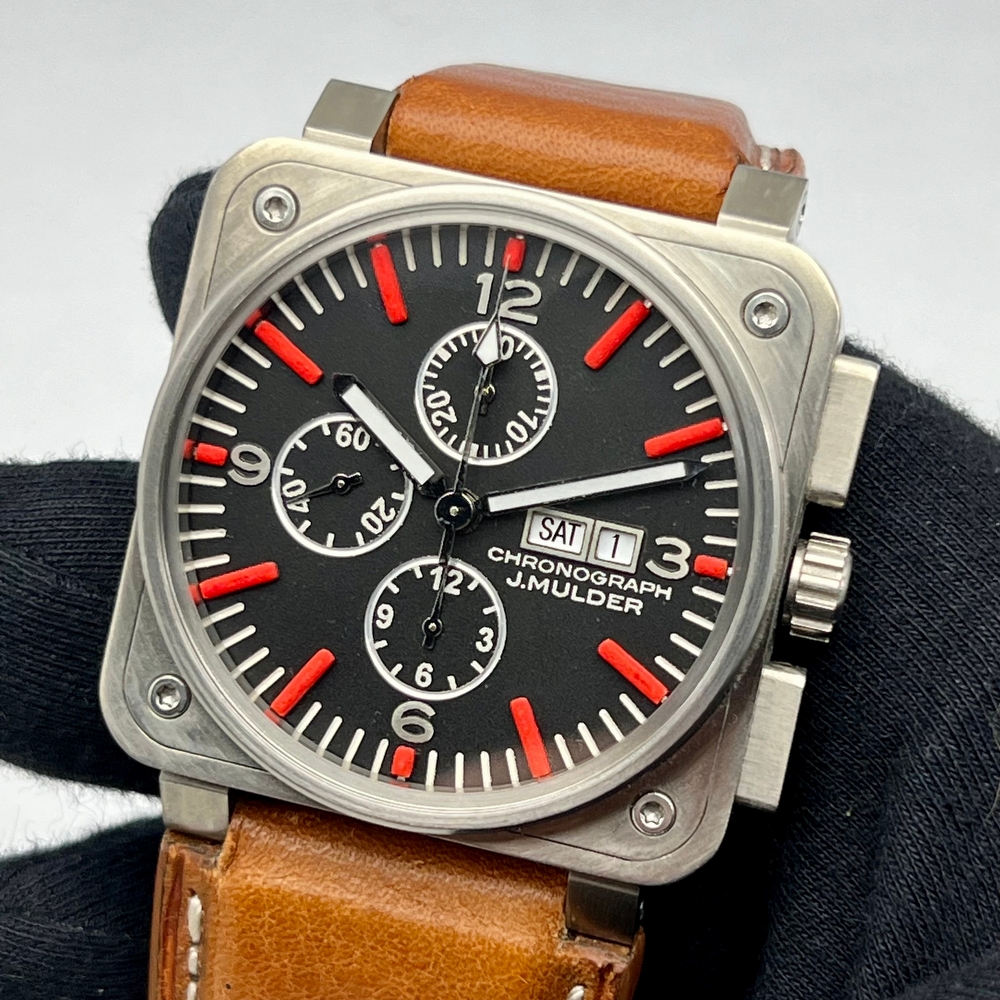 J Mulder Titanium Chronograph