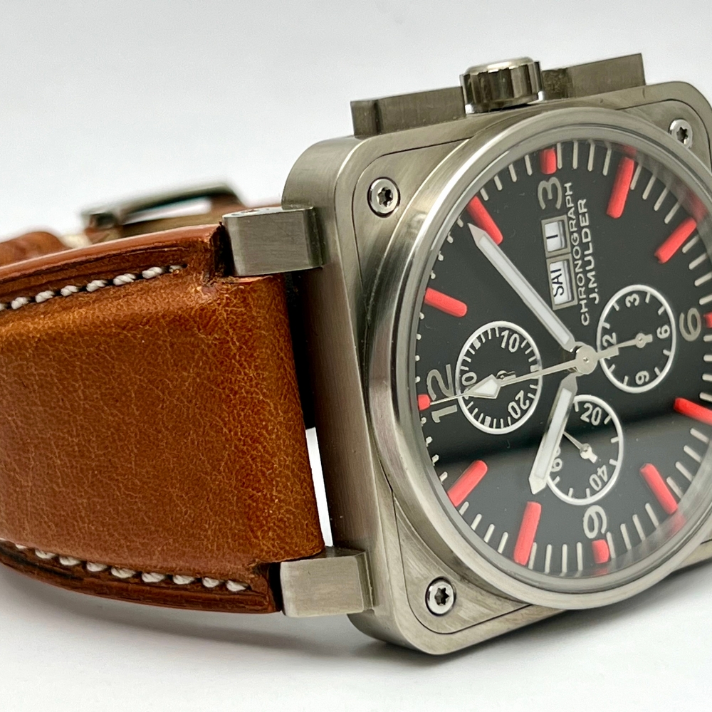 J Mulder Titanium Chronograph