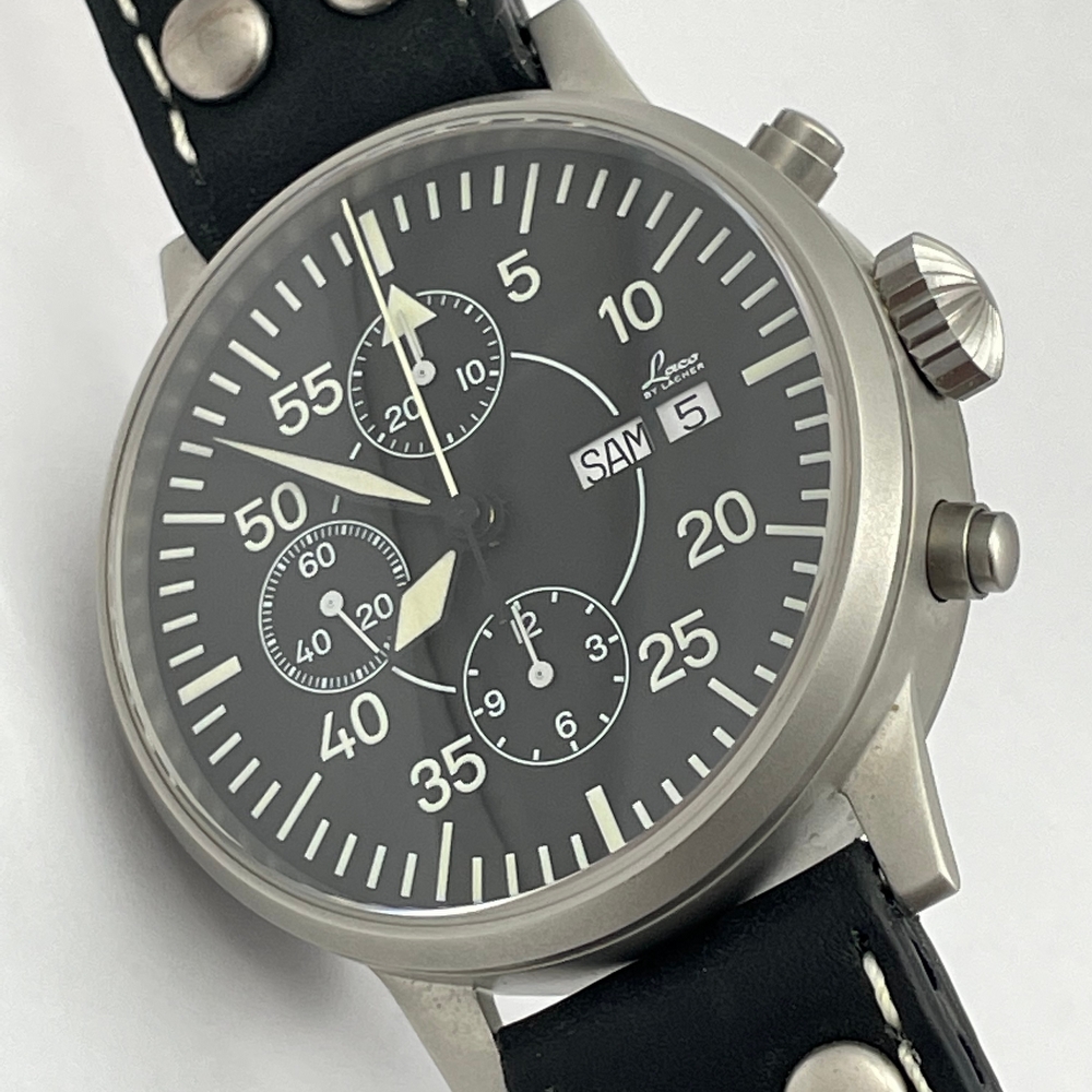 Laco  Pilot Automatic Chronograph 