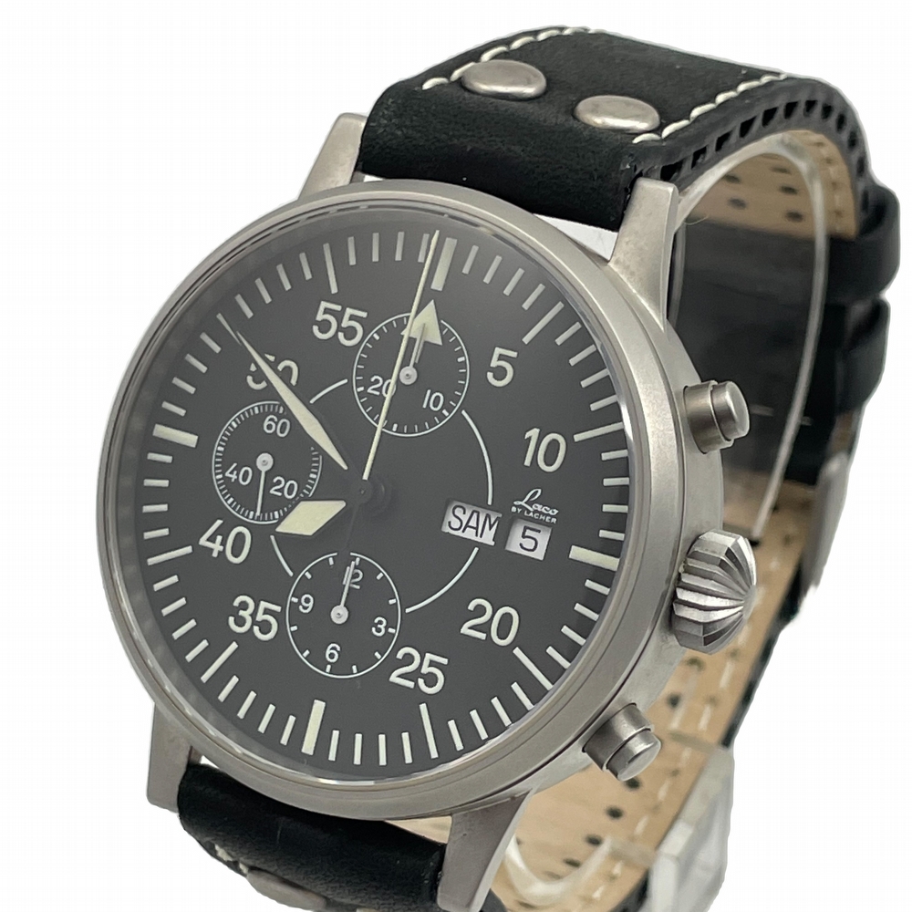 Laco  Pilot Automatic Chronograph 