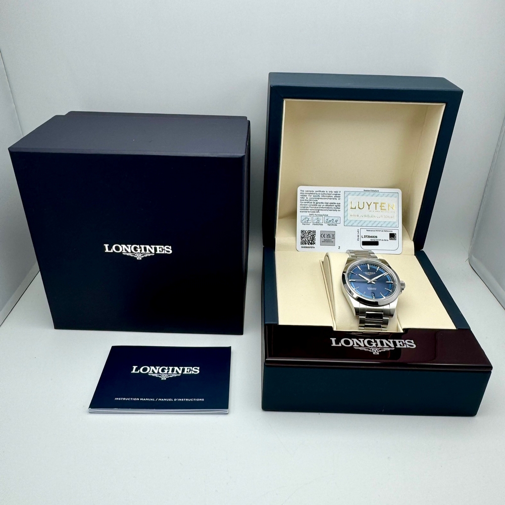 Longines Conquest Blue 38 Automatic