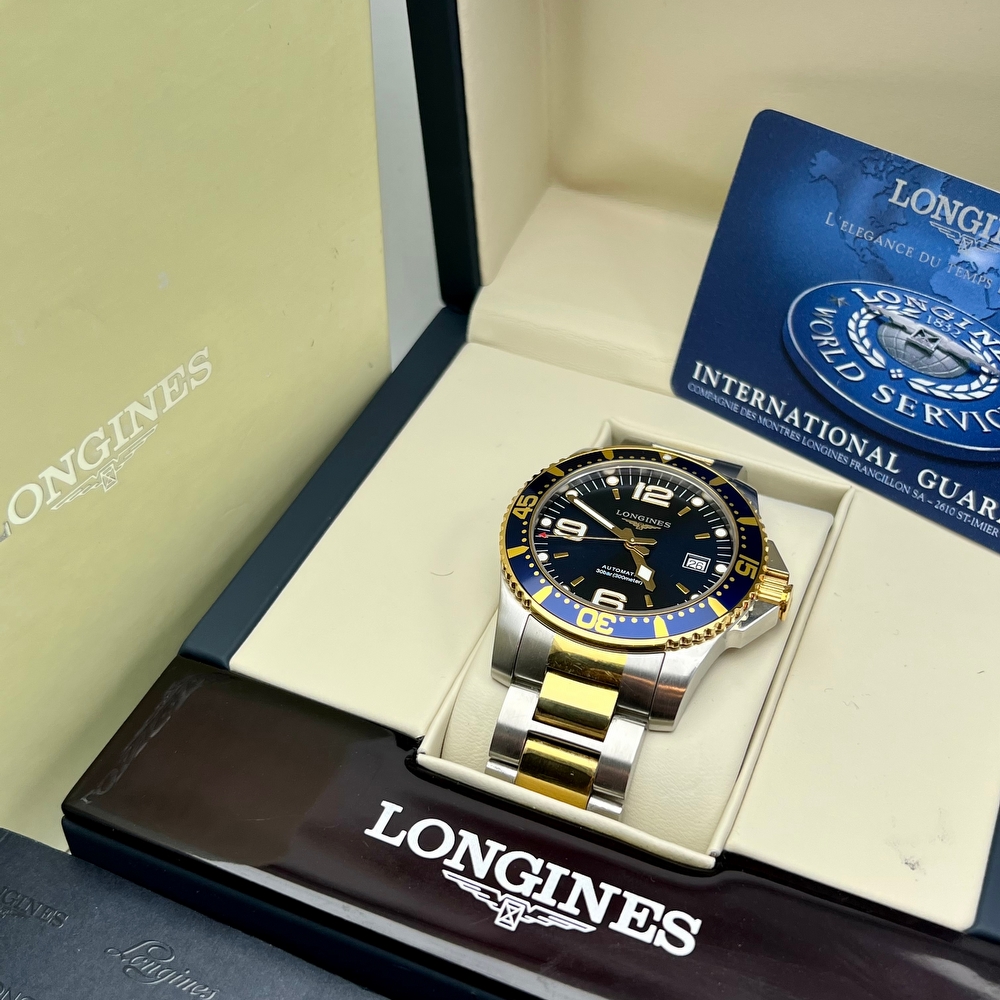 Longines Hydroconquest 41 Automatic Steel and Gold